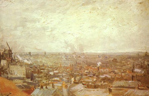 Gogh, Vincent Willem van: Blick vom Montmartre