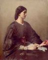 Feuerbach, Anselm: Porträt einer Frau