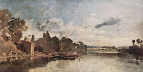 Turner, Joseph Mallord William: Die Themse bei den Walton Brcken (Thames near Walton Bridges)