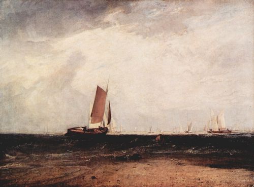 Turner, Joseph Mallord William: Fischen auf dem Blythe-sand, bei einsetzender Flut (Fishing upon the Blythe-Sand, Tide setting in)
