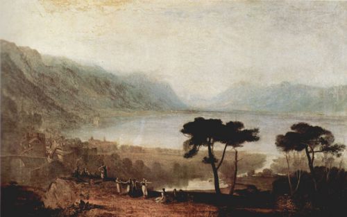 Turner, Joseph Mallord William: Der Genfer See von Montreux aus gesehen (Lake of Geneva, from Montreux, Chillion)