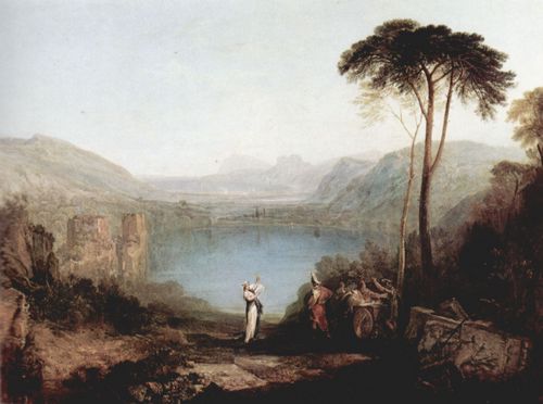 Turner, Joseph Mallord William: Lake Avernus: neas und die Cumaeische Sibylle (Lake Avernus: neas and the Cumaean Sibyl)