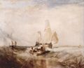 Turner, Joseph Mallord William: Für den Maler. Passagiere gehen an Bord (»Now for the Painter«. Passengers going on Board)