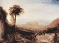 Turner, Joseph Mallord William: Ansicht von Orvieto, gemalt in Rom (View of Orvieto, painted in Rome)
