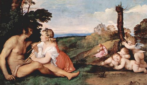 Tizian: Allegorie der drei Lebensalter des Menschen