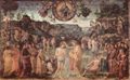 Perugino, Pietro: Fresken in der Sixtinischen Kapelle, Szene: Taufe Christi