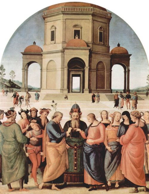 Perugino, Pietro: Die Vermhlung Mariens