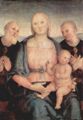 Perugino, Pietro: Madonna mit dem Hl. Herkulanus und dem Hl. Constanzius von Perugia