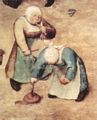 Bruegel d. ., Pieter: Die Kinderspiele, Detail [16]