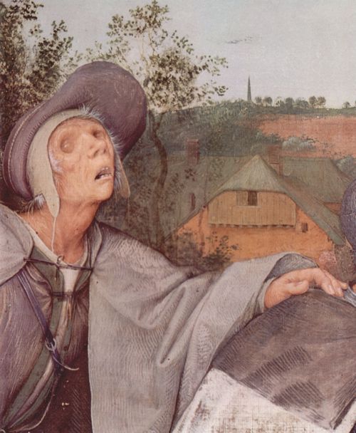 Bruegel d. ., Pieter: Die Parabel von den Blinden, Detail