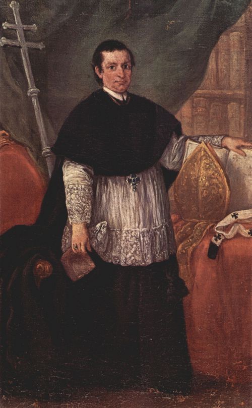 Longhi, Pietro: Portrt des Bischofs Benedetto Ganassoni