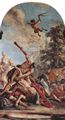 Ricci, Sebastiano: Dekoration des Palazzo Marucelli-Fenzi in Florenz, Herkulessaal, Szene: Herkules im Kampf gegen den Kentauer Nessos