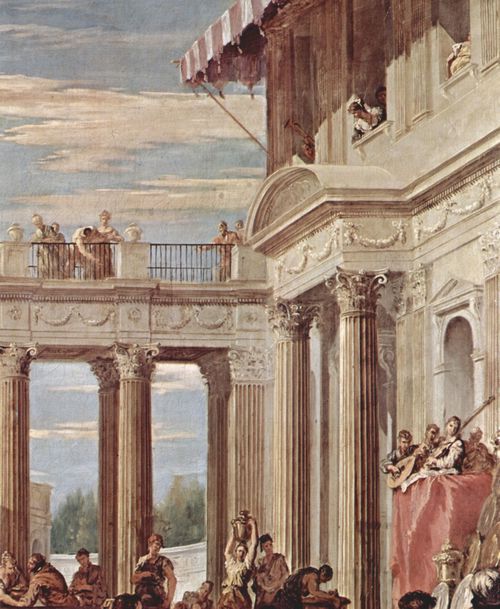 Ricci, Sebastiano: Hochzeit zu Kana, Detail