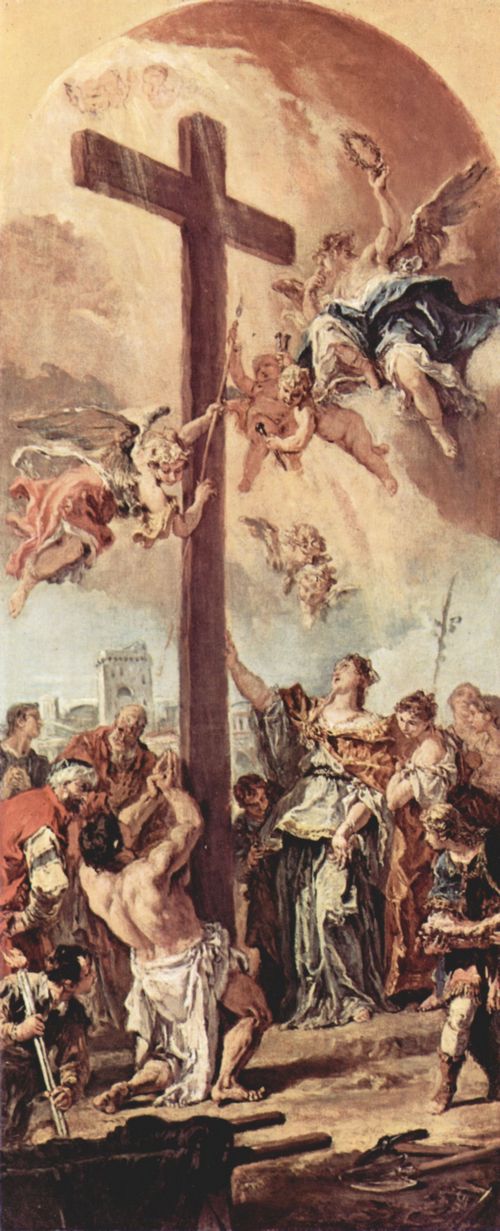 Ricci, Sebastiano: Die Hl. Helena findet das Heilige Kreuz, Entwurf