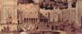Carpaccio, Vittore: Gemäldezyklus zur Legende des Hl. Stephan, Szene: Predigt des Hl. Stephan vor den Toren von Jerusalem, Detail