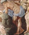 Bronzino, Angelo: Fresken der Kapelle der Eleonora da Toledo im Palazzo Vecchio in Florenz, rechte Seitenwand: Durchzug der Israeliten durch das Rote Meer, Detail