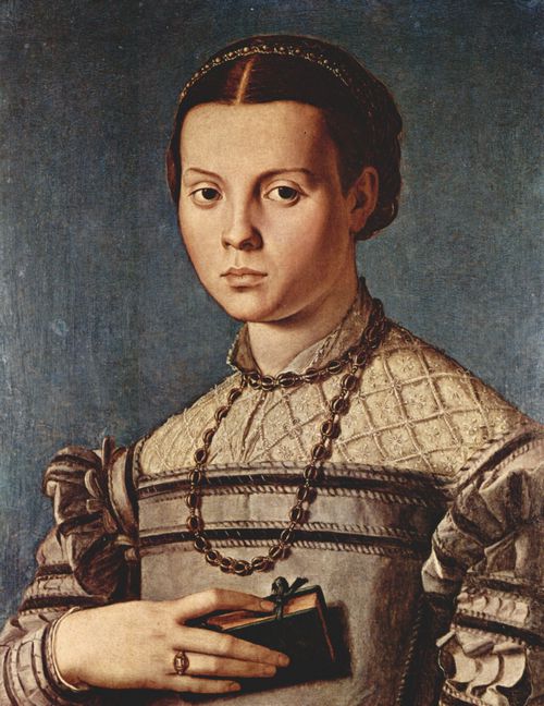 Bronzino, Angelo: Portrt eines Mdchens mit Buch