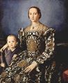 Bronzino, Angelo: Portrt der Eleonora da Toledo und ihres Sohnes Giovanni