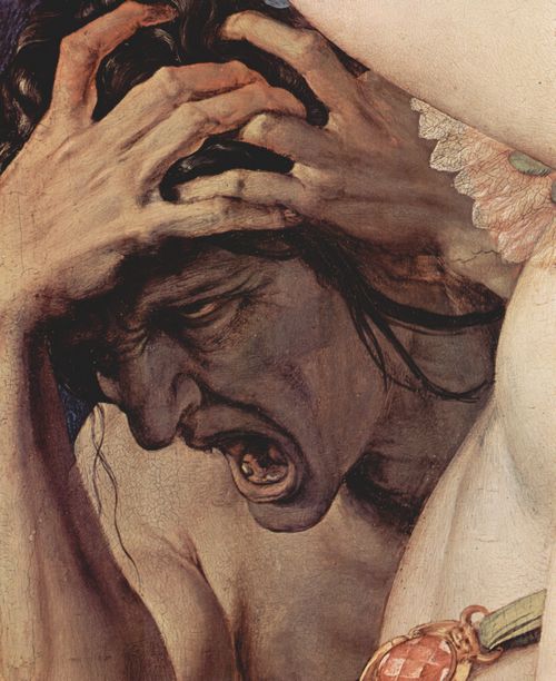 Bronzino, Angelo: Allegorie des Triumphes der Venus, Detail
