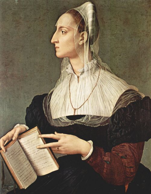 Bronzino, Angelo: Portrt der Laura Battiferri
