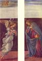 Botticelli, Sandro: Altar des Jngsten Gerichts, Flgel: Mari Verkndigung