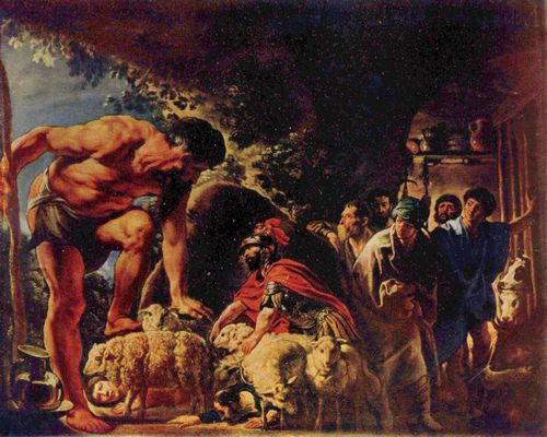 Jordaens, Jakob: Odysseus in der Hölle Polyphems