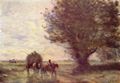 Corot, Jean-Baptiste Camille: Heuwagen