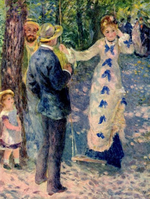 Renoir, Pierre-Auguste: Auf der Schaukel