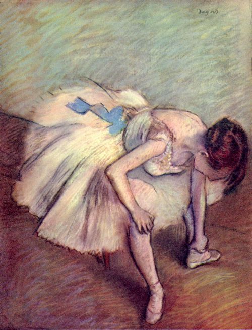 Degas, Edgar Germain Hilaire: Tnzerin