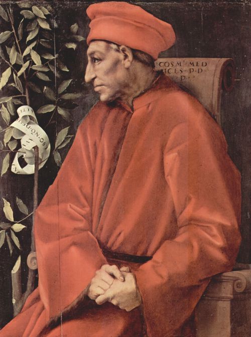 Pontormo, Jacopo: Portrt Cosimo Il Vecchio de' Medici