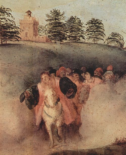 Pontormo, Jacopo: Anbetung der Heiligen Drei Knige, Detail