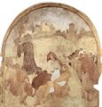 Pontormo, Jacopo: Freskenzyklus »Christi Passion« in der Certosa del Galluzzo, Szene: Christus am Ölberg, Fragment