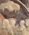 Uccello, Paolo: Alttestamentarischer Freskenzyklus zur Genesis im Kreuzgang von Santa Maria Novella in Florenz, Szene: Dankopfer, Trunkenheit und Schande Noahs, Detail: Dankopfer