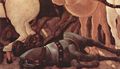 Uccello, Paolo: Drei Gemälde zur Schlacht von Romano für den Medici-Palast in Florenz, Szene: Der Sieg über Bernardino della Ciarda, Detail