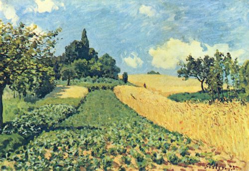 Sisley, Alfred: Getreidefelder auf den Hgeln von Argenteuil