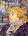 Toulouse-Lautrec, Henri de: Porträt der Miss Dolly aus dem »Star« in Le Havre