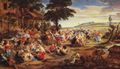 Rubens, Peter Paul: Bauernkirmes (Flämische Kirmes)