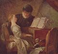 Fragonard, Jean-Honoré: Die Musikstunde