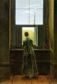 Friedrich, Caspar David: Frau am Fenster
