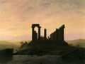 Friedrich, Caspar David: Junotempel in Agrigent