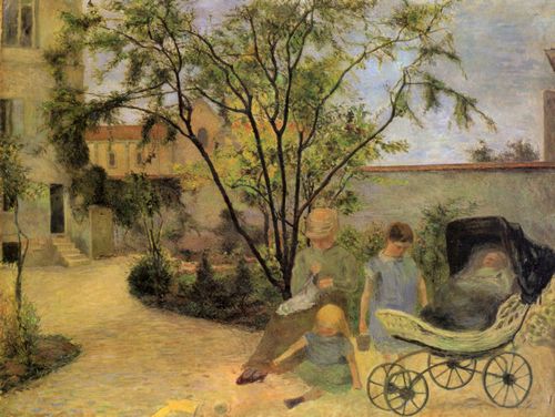 Gauguin, Paul: Garten in der Rue Carcel