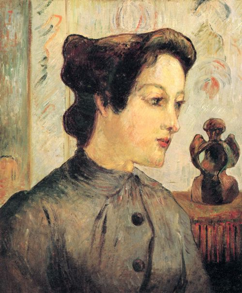 Gauguin, Paul: Frau mit Haarknoten
