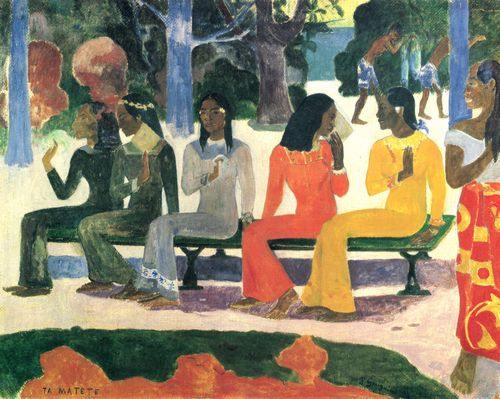 Gauguin, Paul: Der Markt (Ta matete)