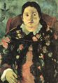 Gauguin, Paul: Porträt der Suzanne Bambridge