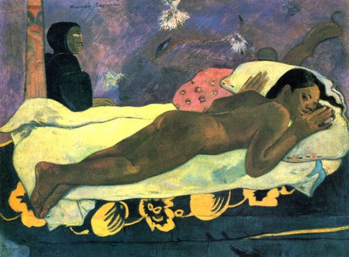 Gauguin, Paul: Der Geist der Toten wacht (Manao Tupapau)