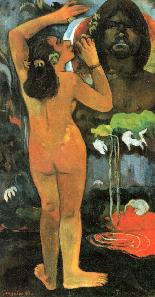 Gauguin, Paul: Der Mond und die Erde (Hina tefatou)