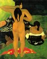 Gauguin, Paul: Tahitierinnen am Strand