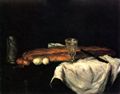Cézanne, Paul: Stillleben mit Brot und Eiern