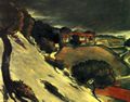 Cézanne, Paul: Schneeschmelze in L'Estaque