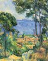 Czanne, Paul: Blick auf L'Estaque und das Chateaux d'If